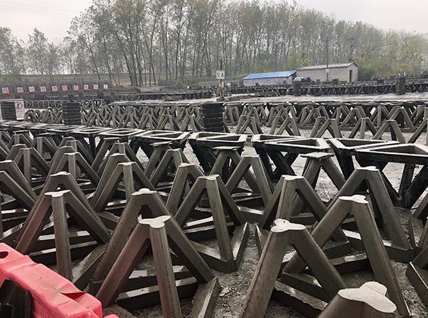 長(zhǎng)江航道透水框架模具