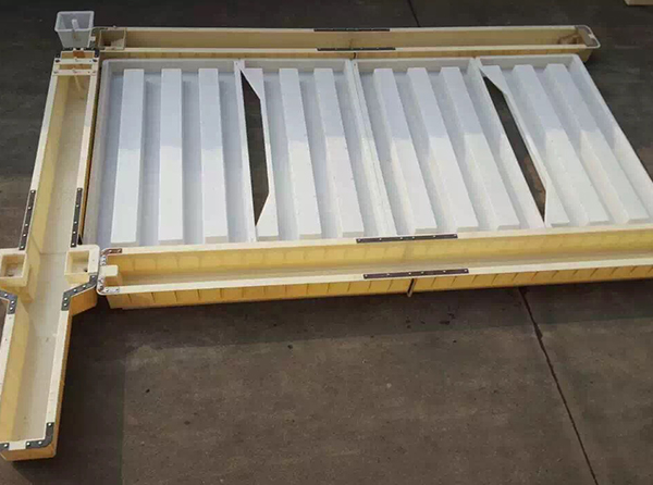 鐵路路基柵欄模具