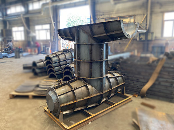 預(yù)制扭工字塊模具