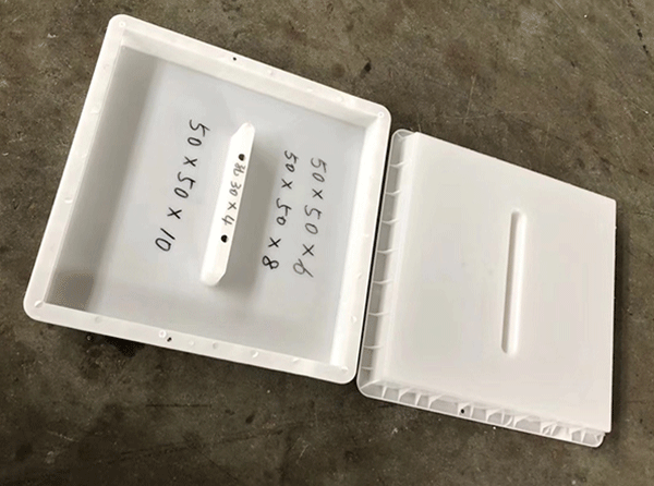 溝蓋板預(yù)制塊模具