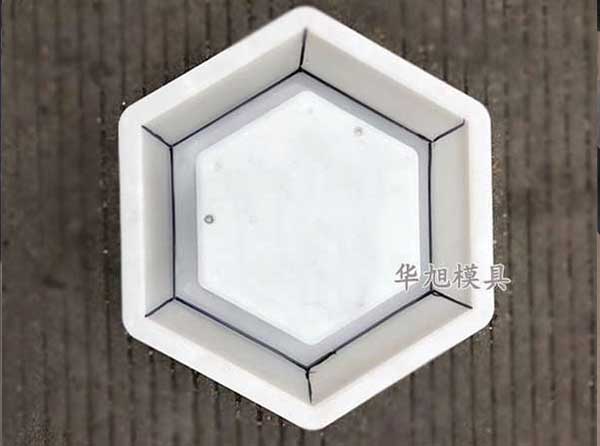高速公路實(shí)心六棱磚模具